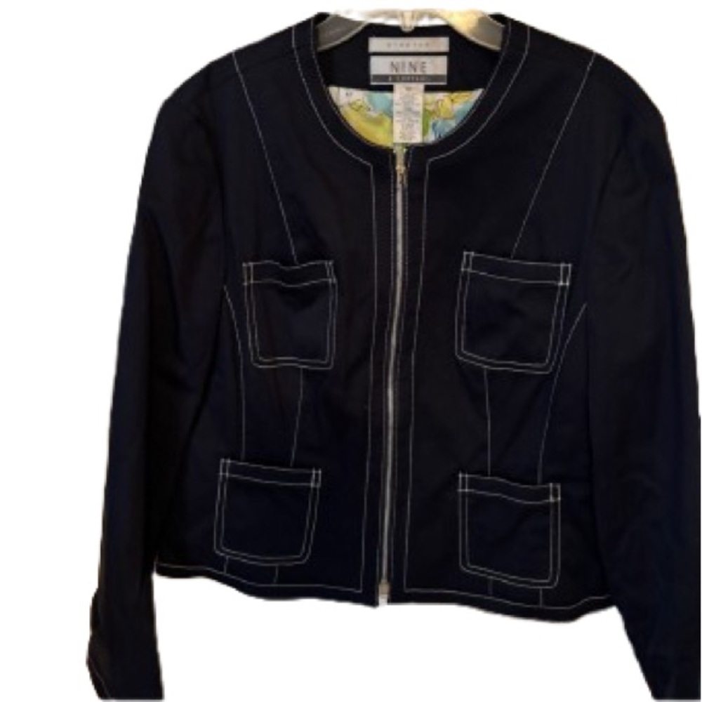 Nine & Company Women's‎ Navy Dress NWT Jacket Sz 12